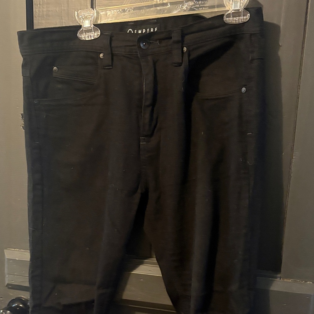 Men’s Empyre Verge Black Denim Skinny JeansJeans